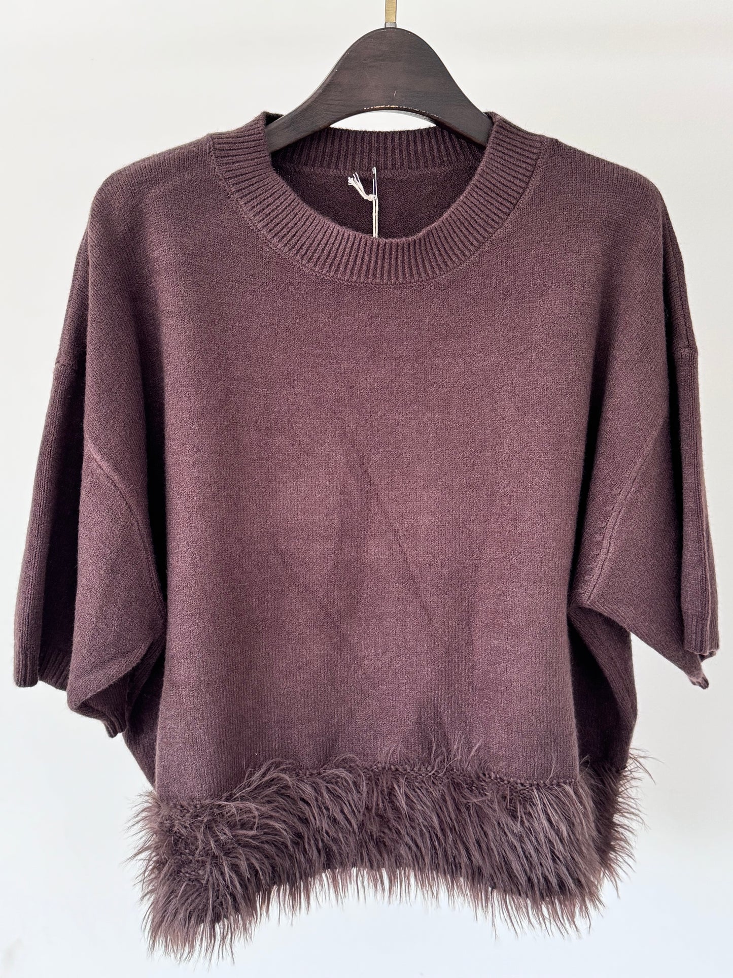 Pull Amara fluffy choco