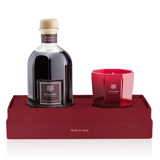 Dr. Vranjes Gift Box Rosso Nobile - Candle & Diffuser