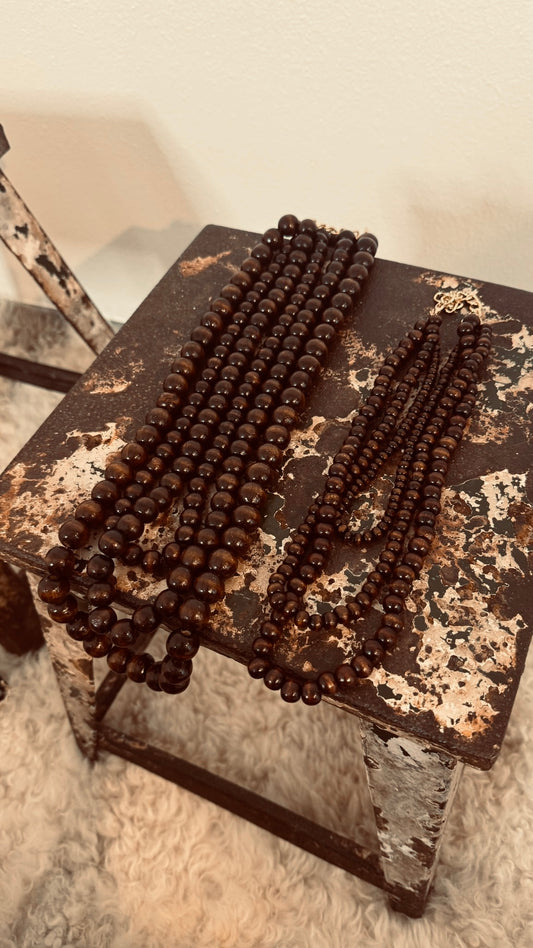 Chain maxi woods brown