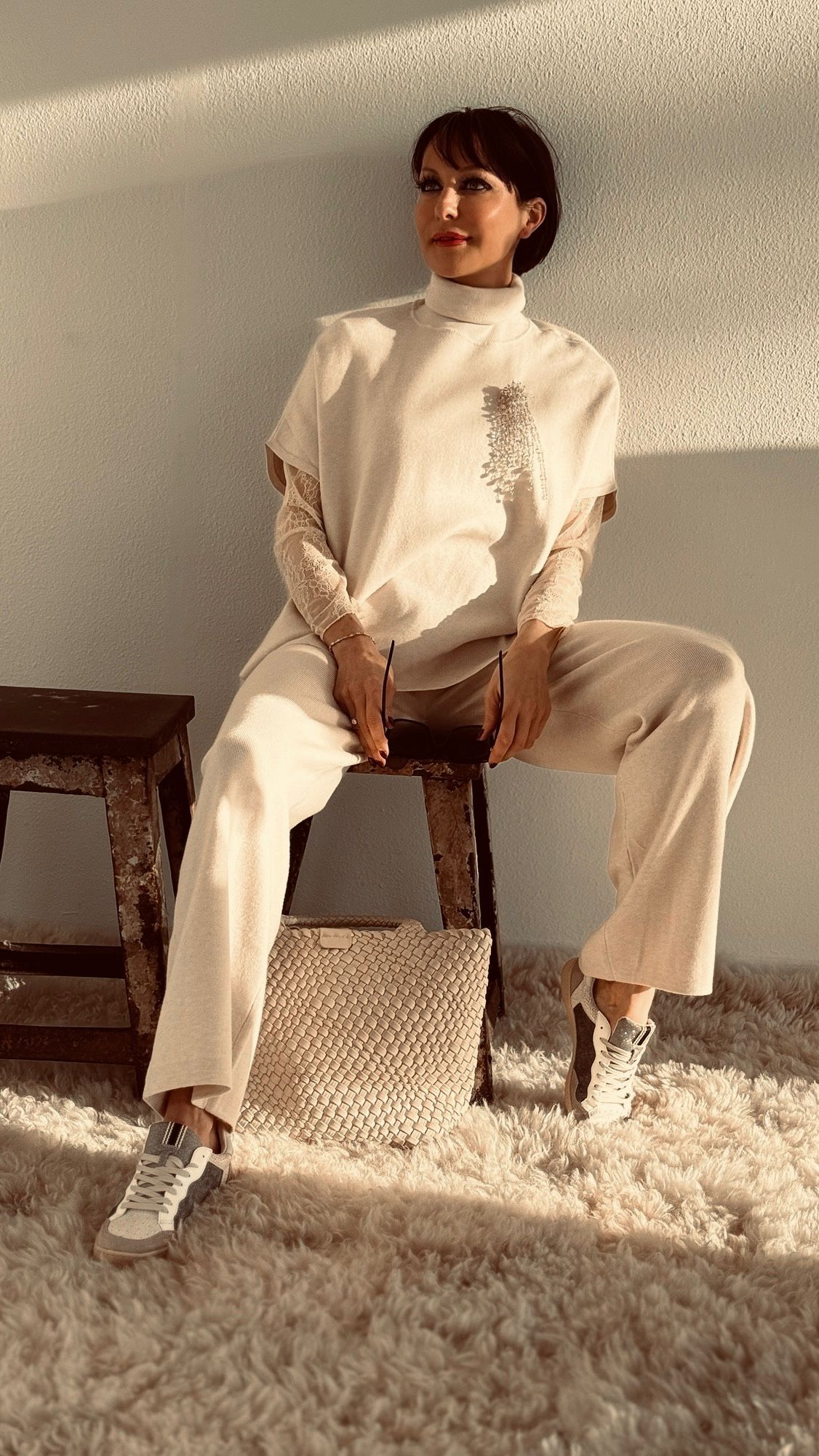 Set blossom jersey ivory - pre order -