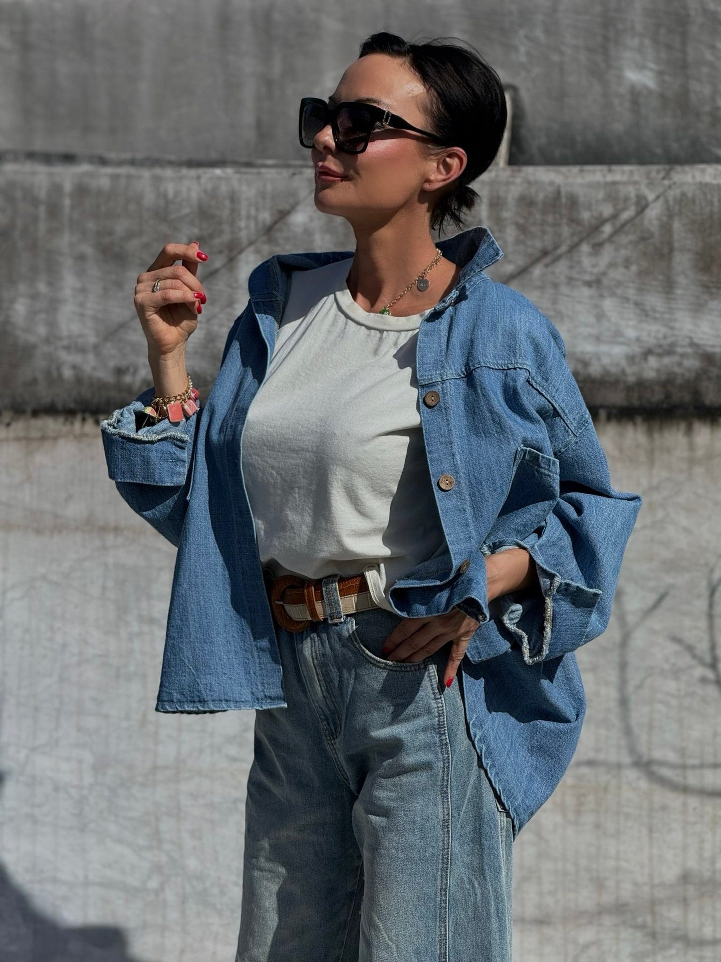 Jacket jeans vermentino