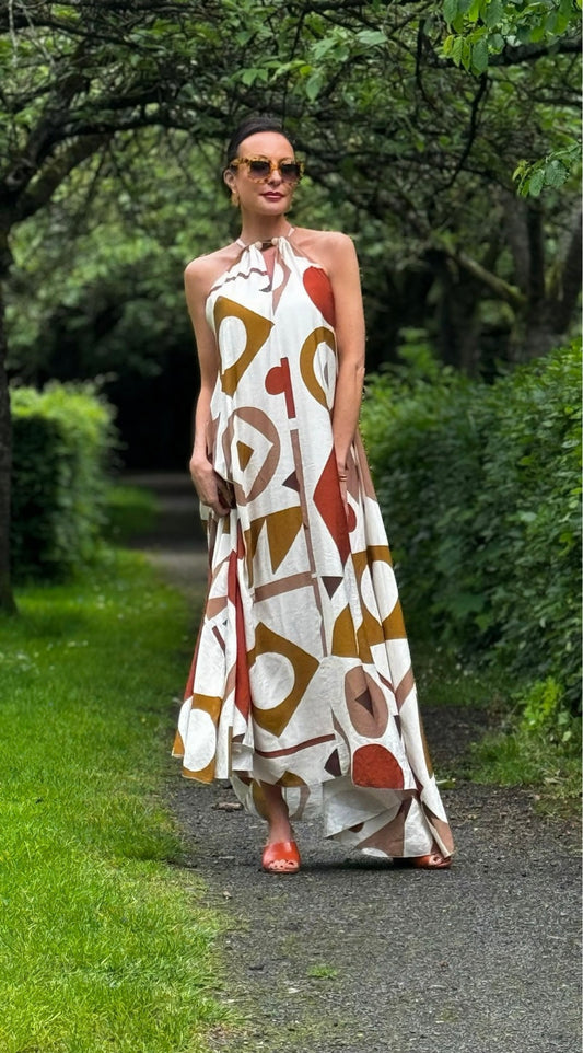 Dress cuba printed