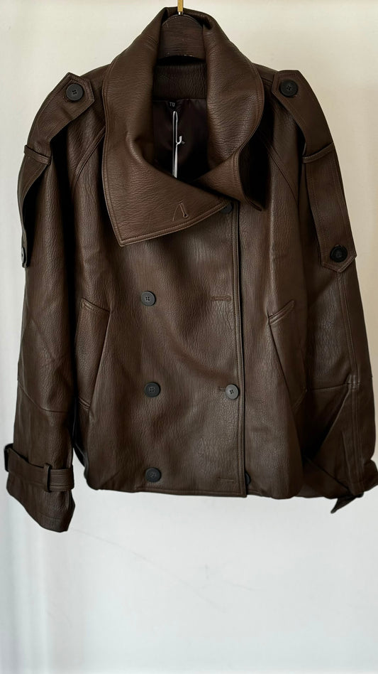 Coat Cecile LL brown
