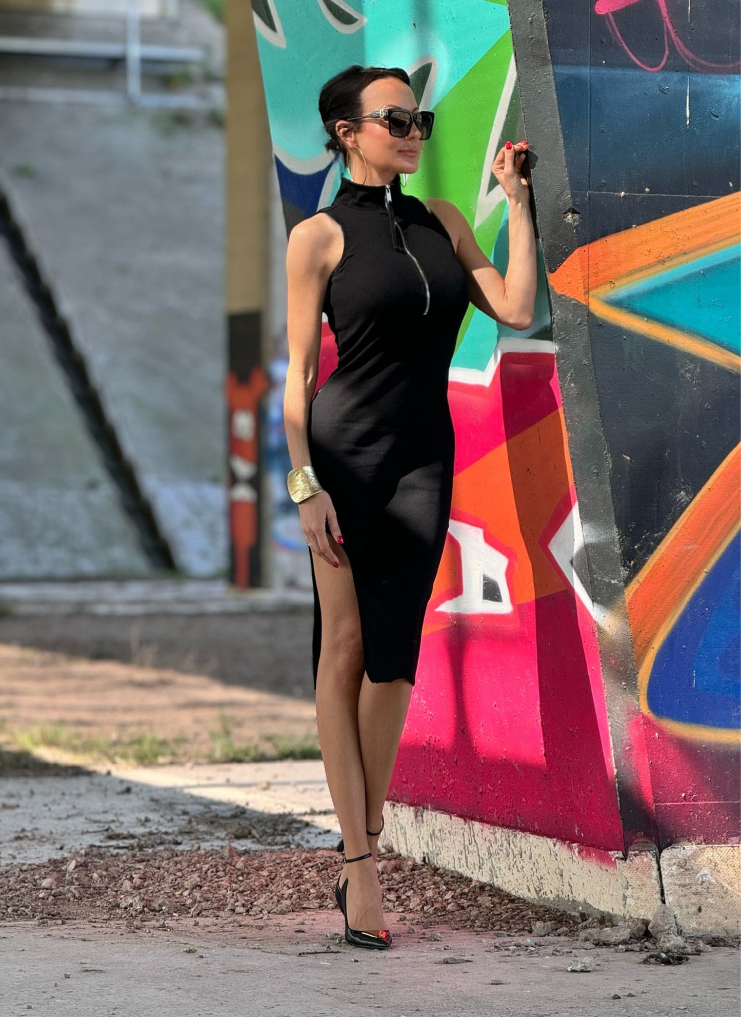 Dress Libyan black