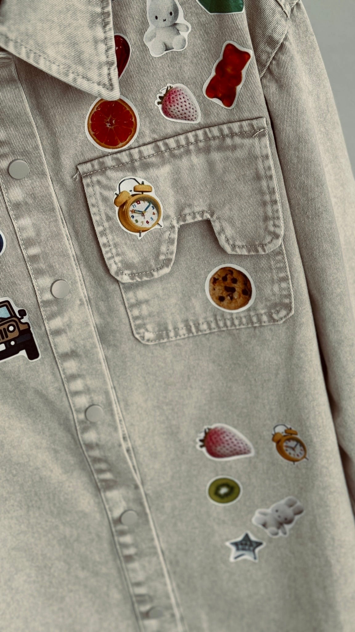 Veste Sierra, jean à écussons