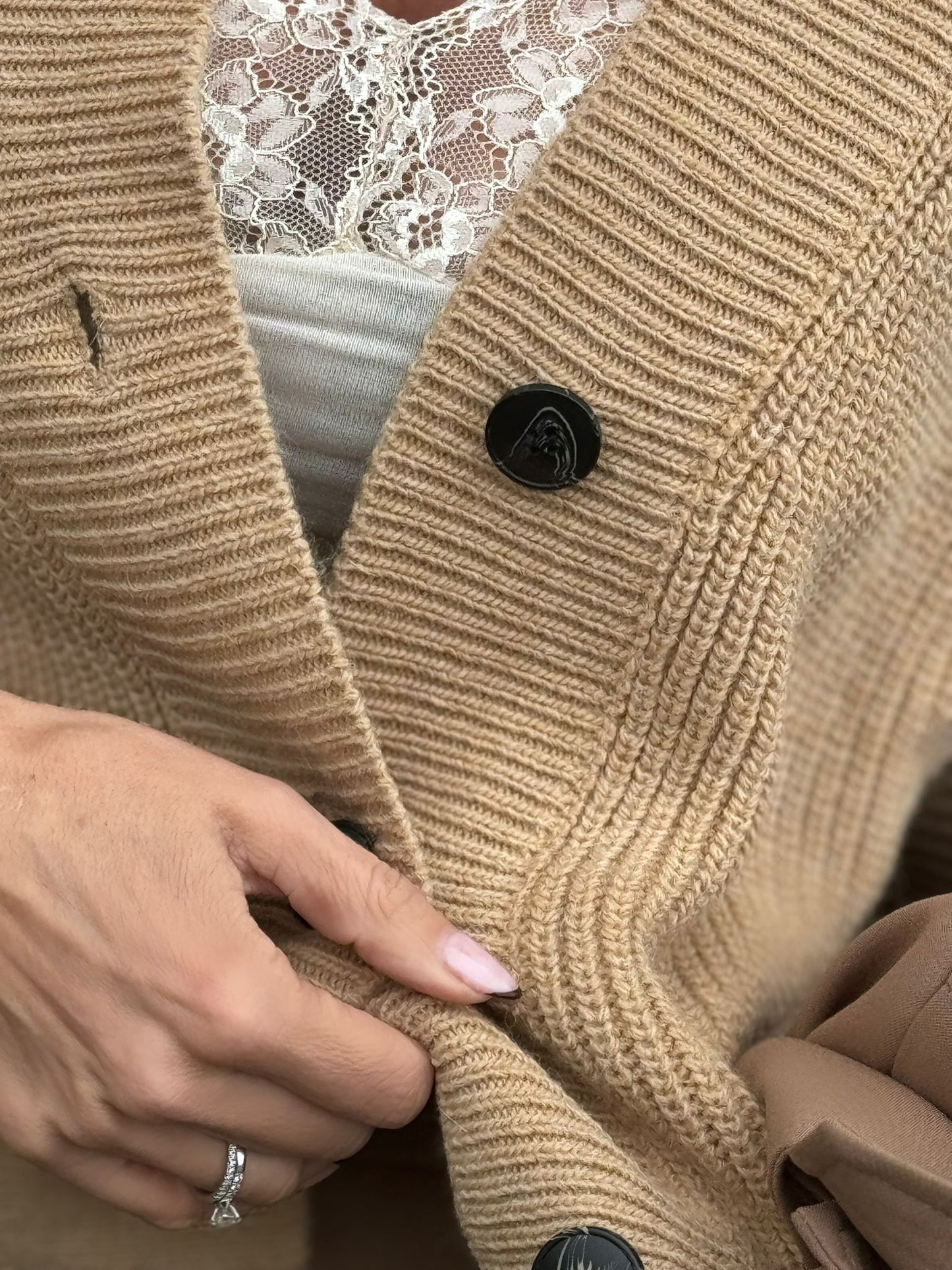 Cardigan Rachel camel