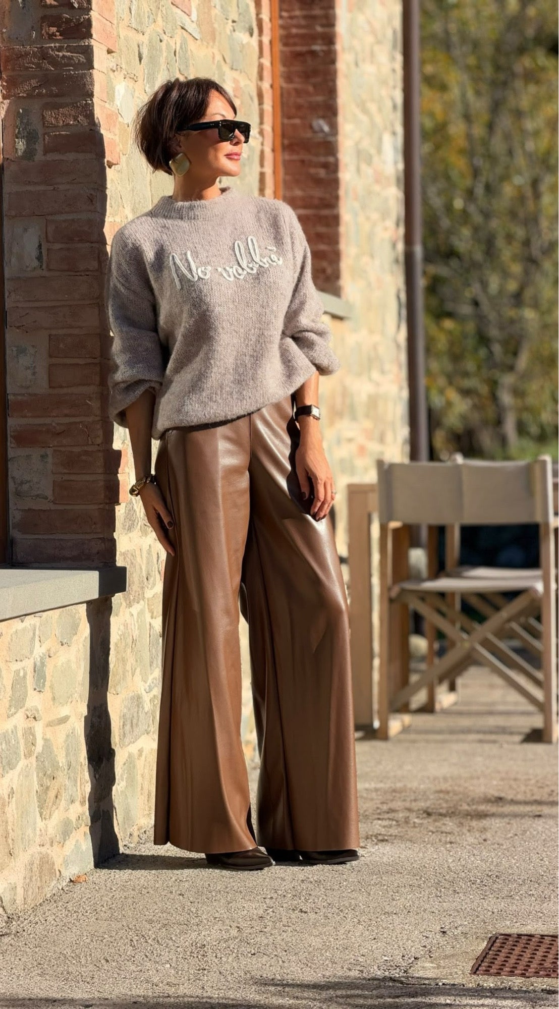 Pants vabbé ll camel