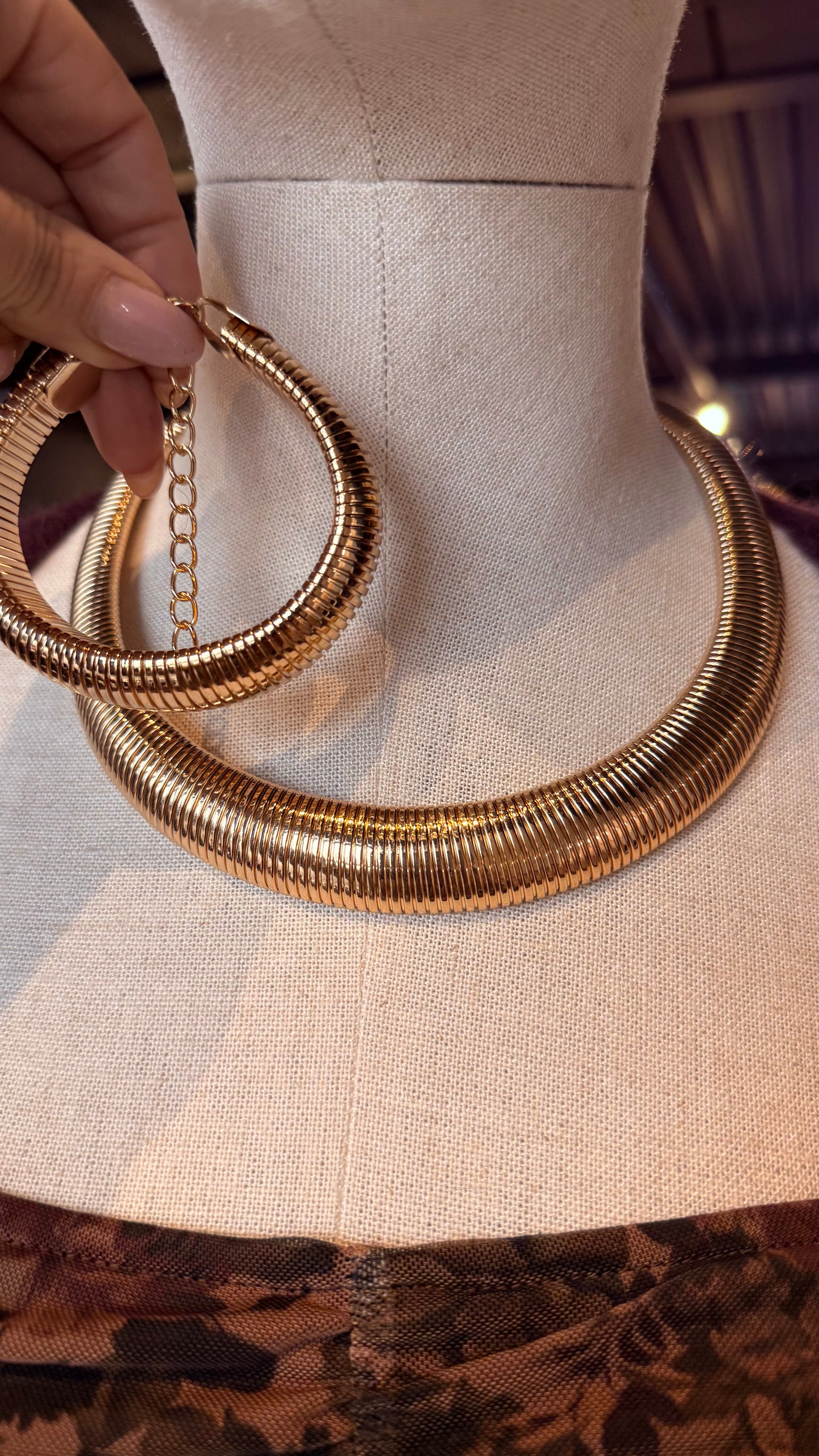 Set Cleo chain + bracelet