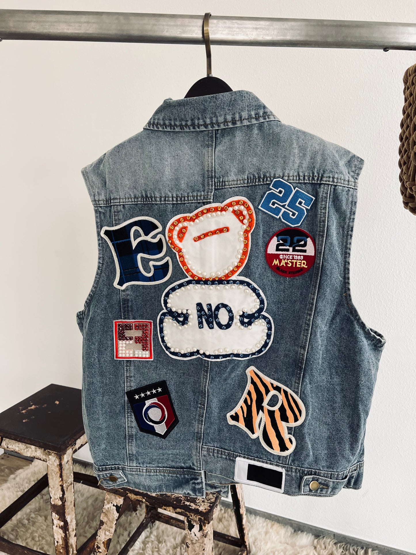 Jacket Leyla patched