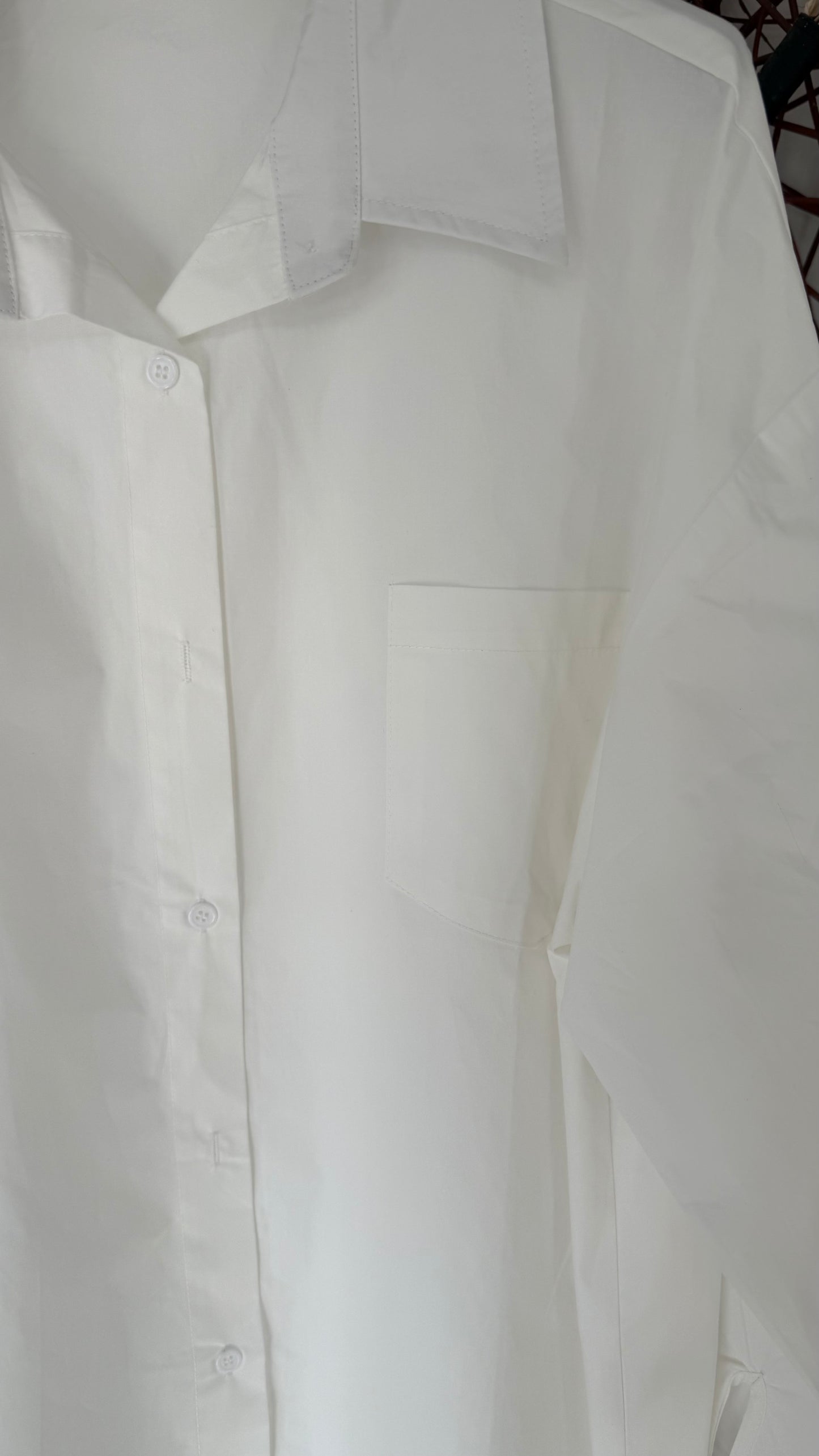 Blouse Ava white cotton