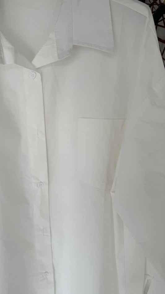 Blouse Ava white cotton