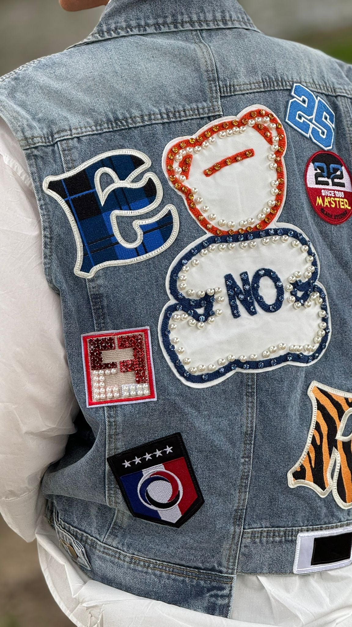 Jacket Leyla patched