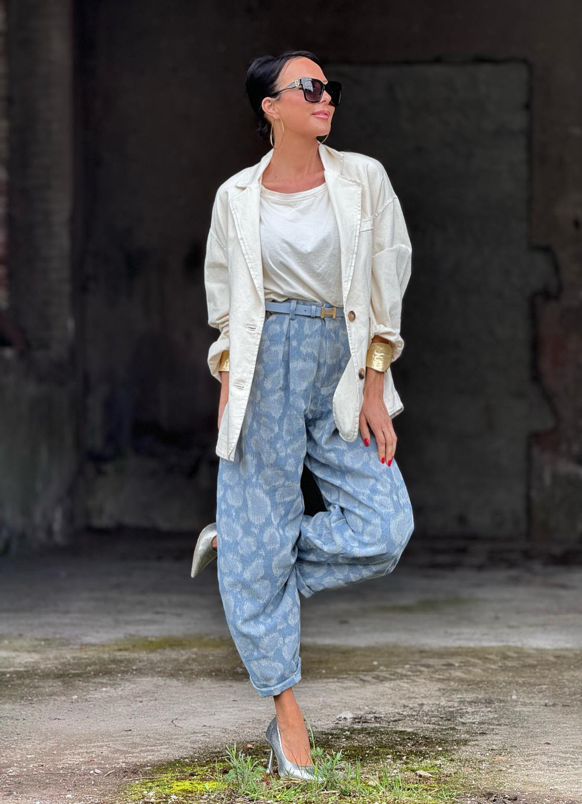 Pantalon Maris bleu