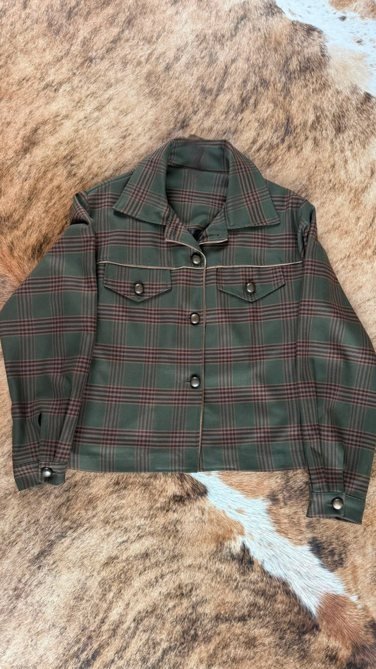 Jacket Allegra tartan woods