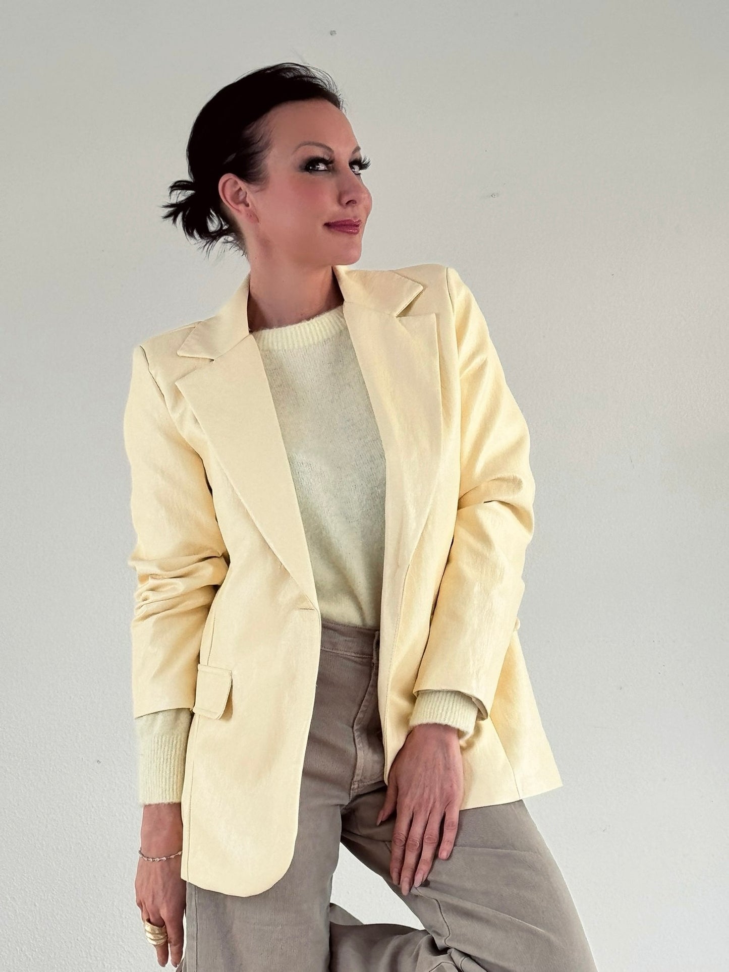 Blazer ensoleillé LL beurre