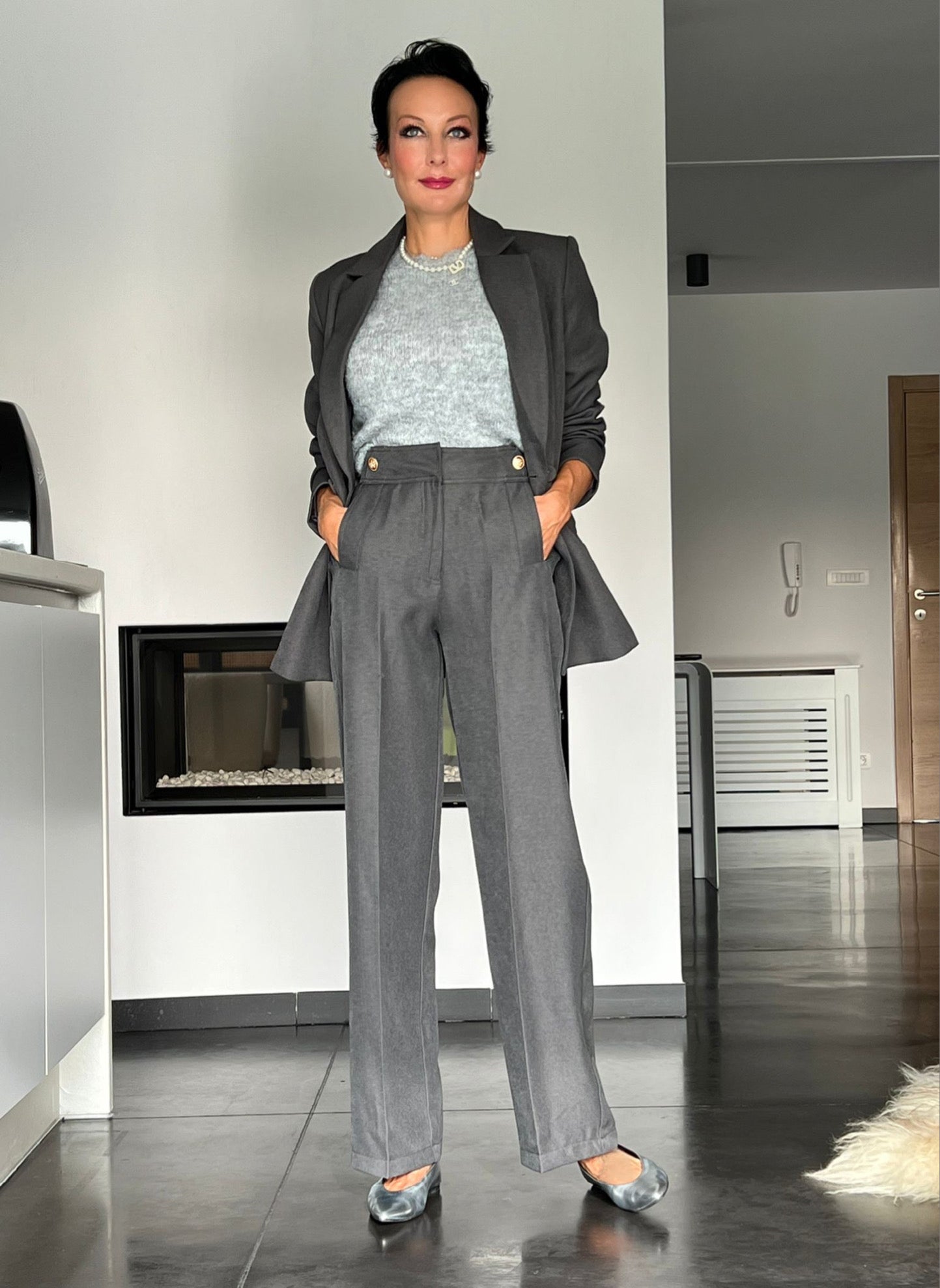 Pants Sabia gray