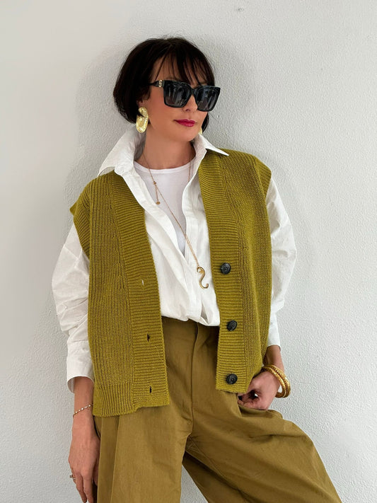 Cardigan Winona verde