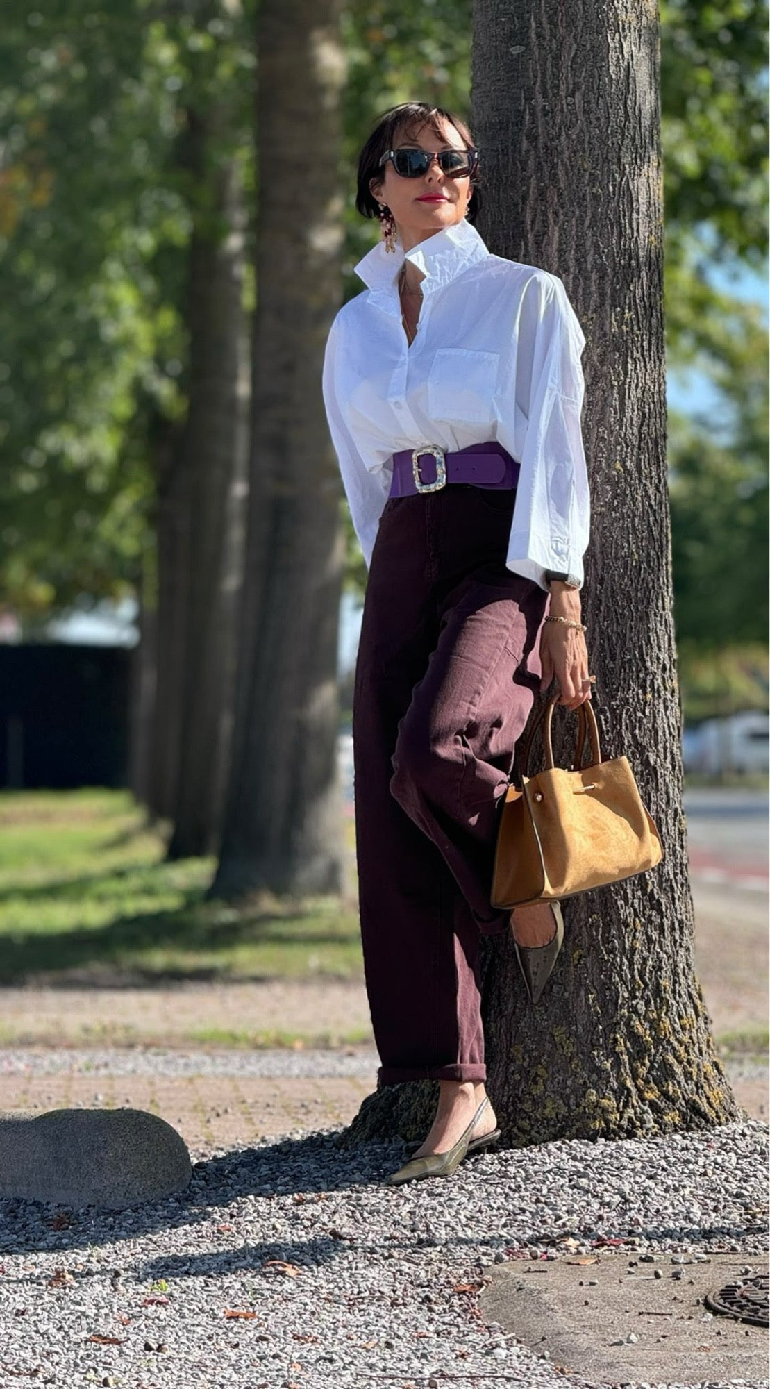 Blouse Allegra blanche unie