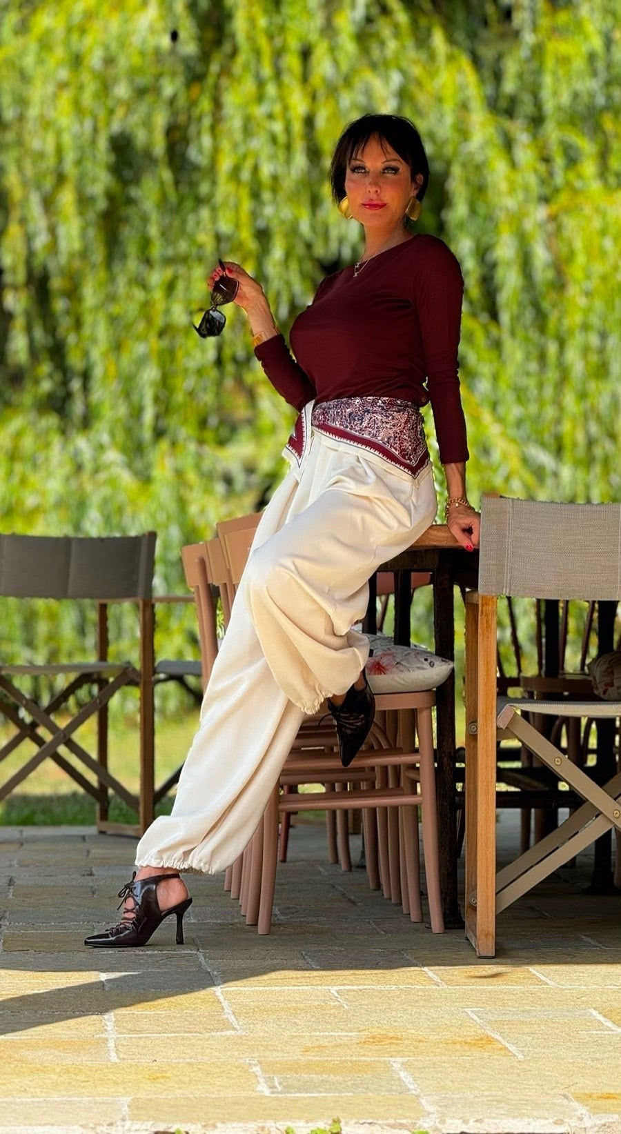 Pants Evita cream
