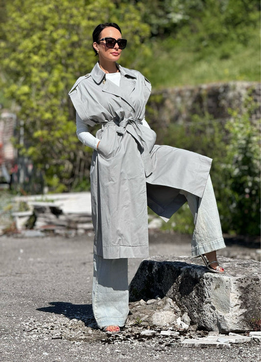 Coat Sandro grey