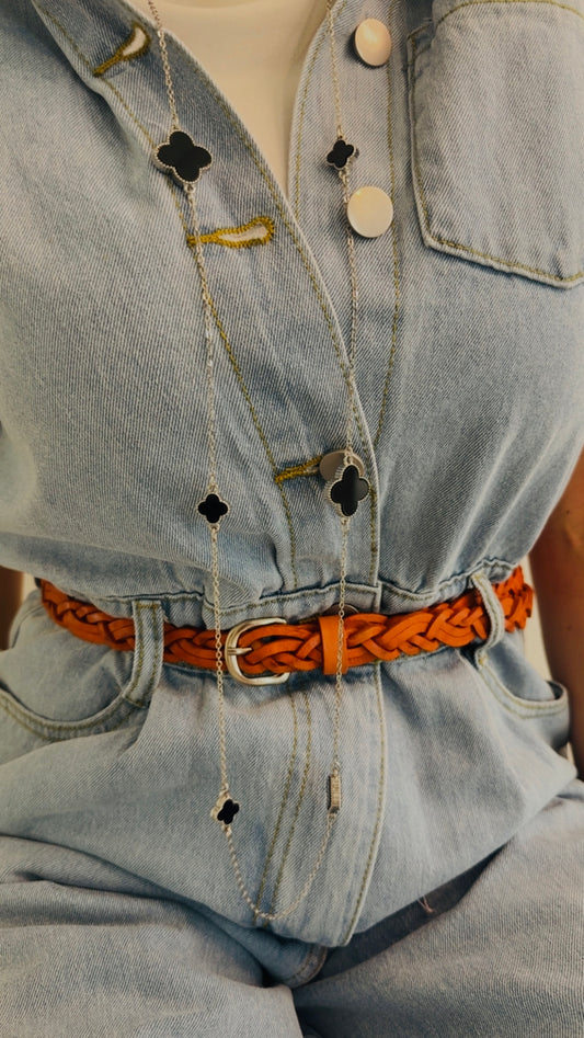 Chain clover silver