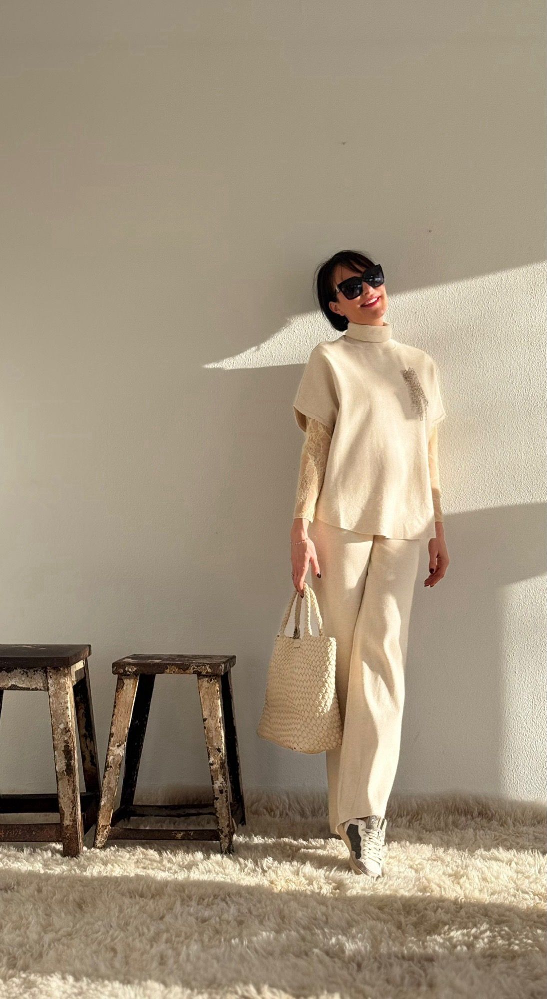 Set blossom jersey ivory - pre order -