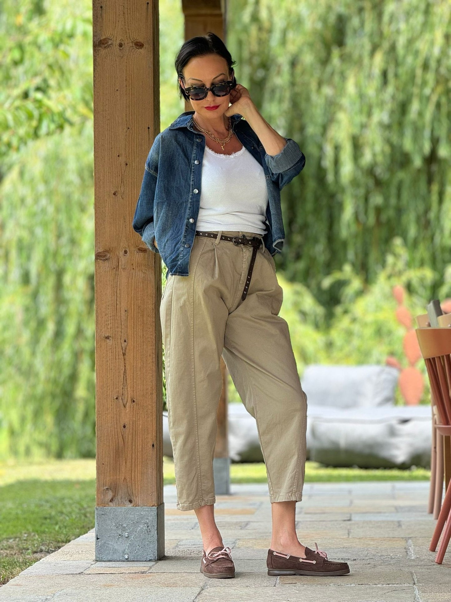 Veste en jean Sage