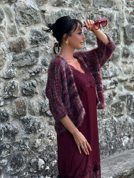 Cardigan Ember burgundy