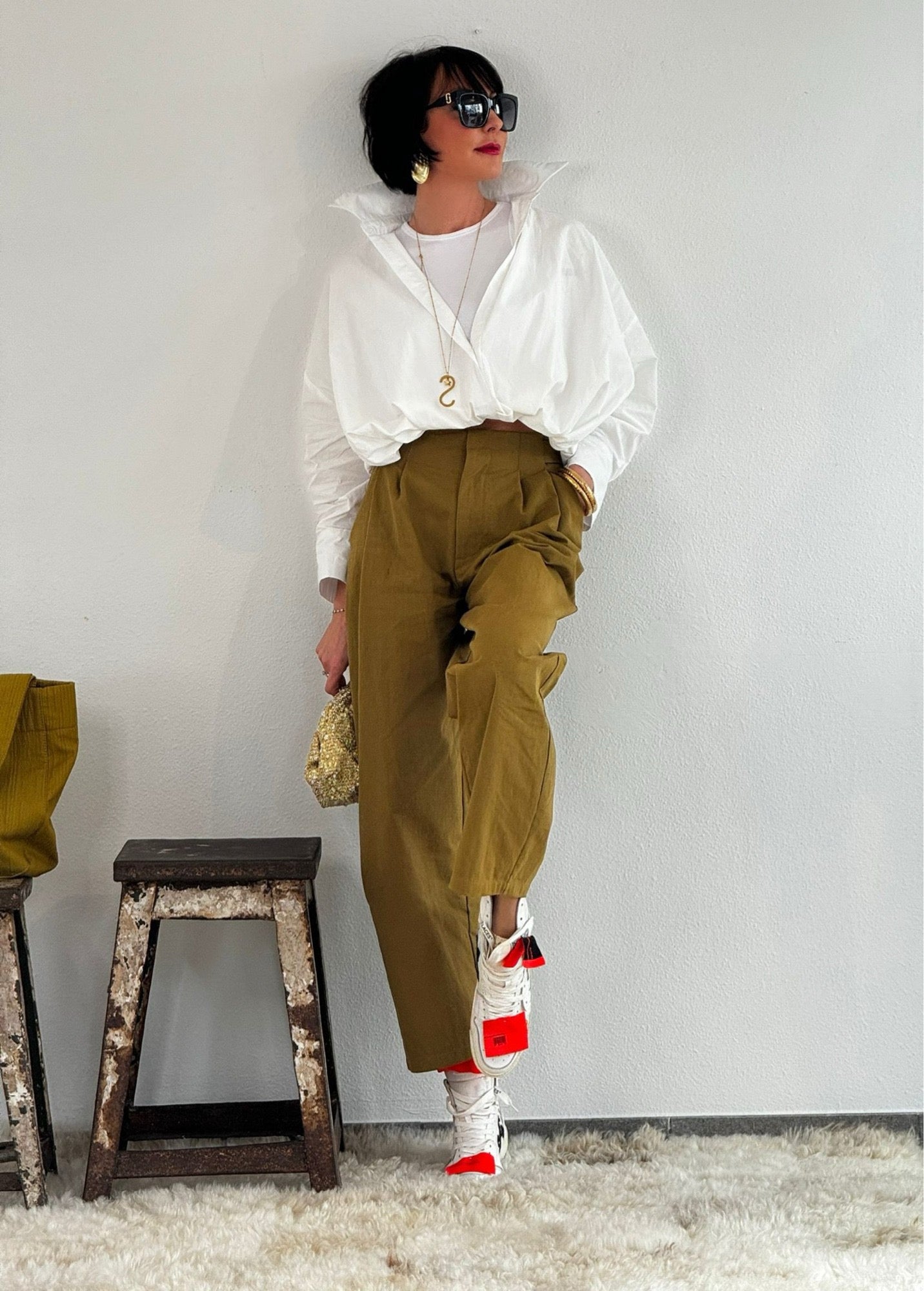 Blouse Savannah blanche + haut