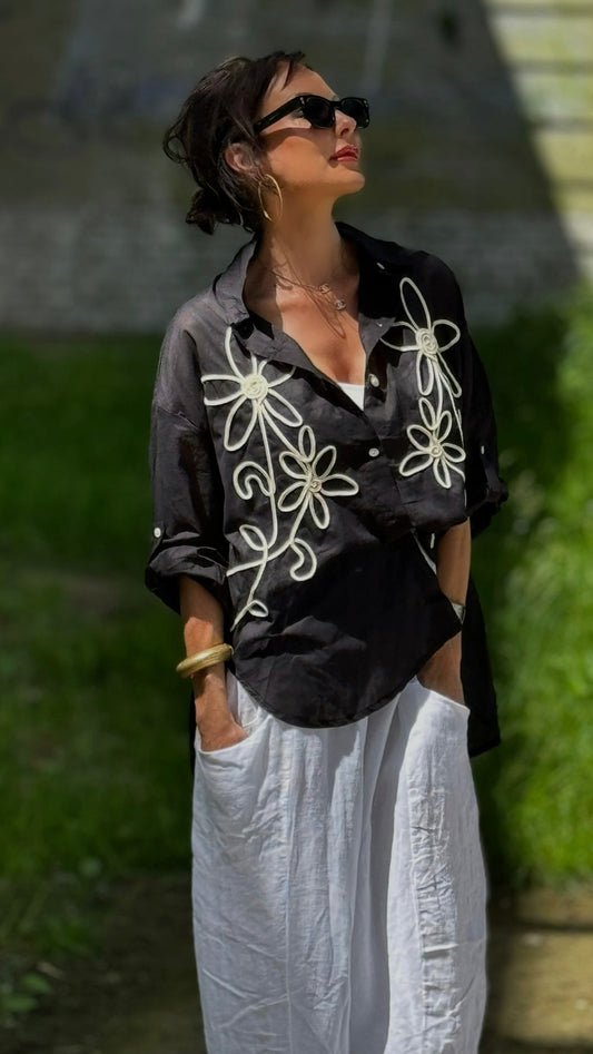 Blouse Sanremo black