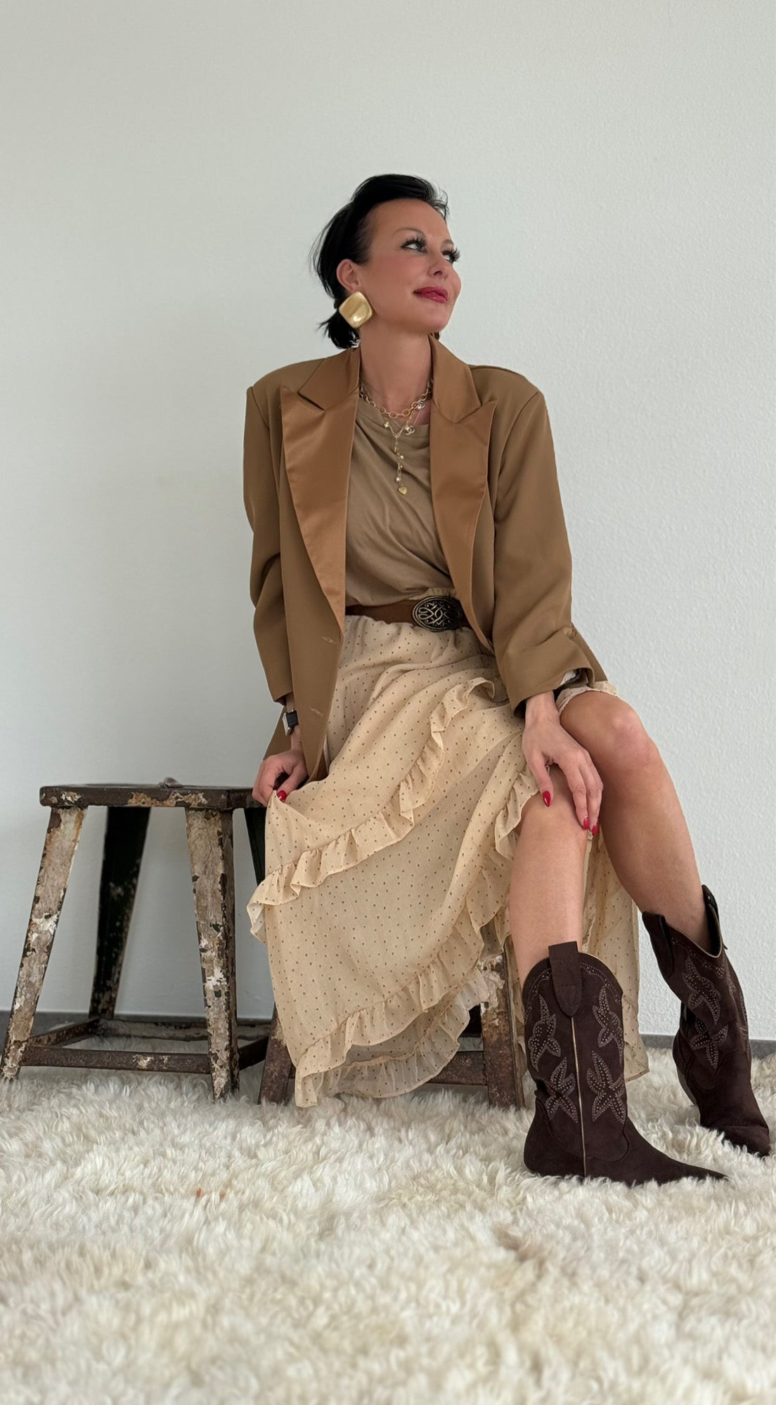 Blazer Dorothé camel