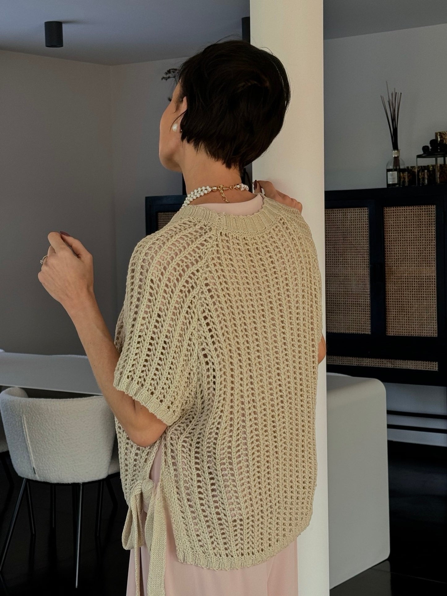Tee Styliz fishnet