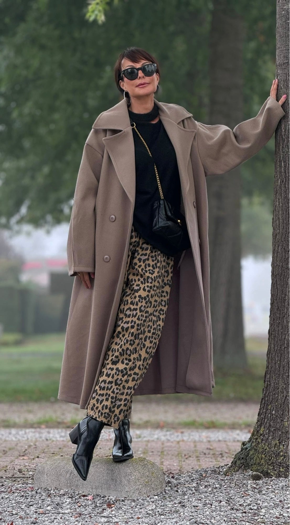 Manteau Vero taupe