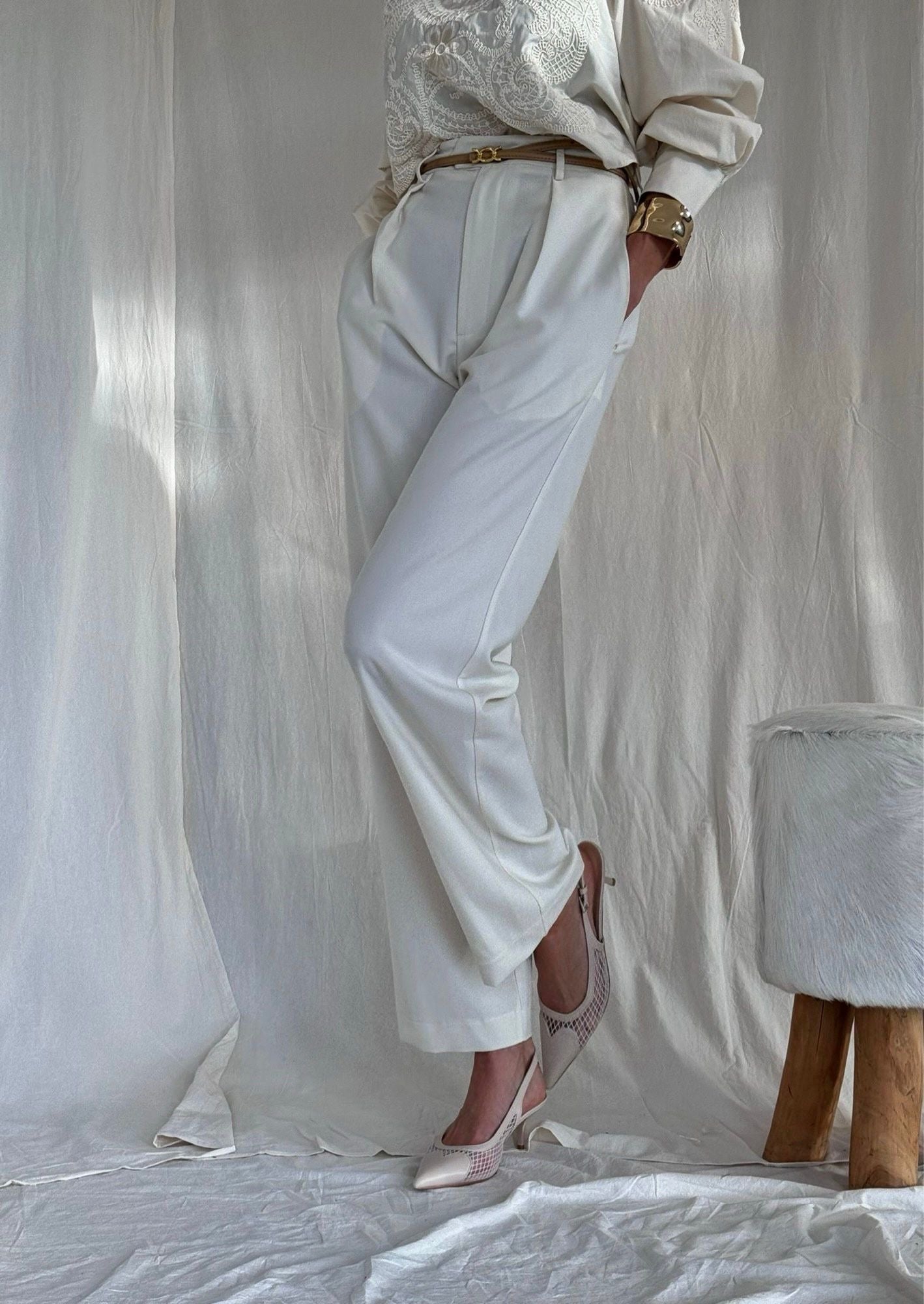 Pants Billie cream