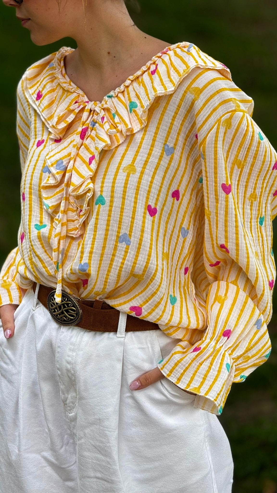 Blouse confetti