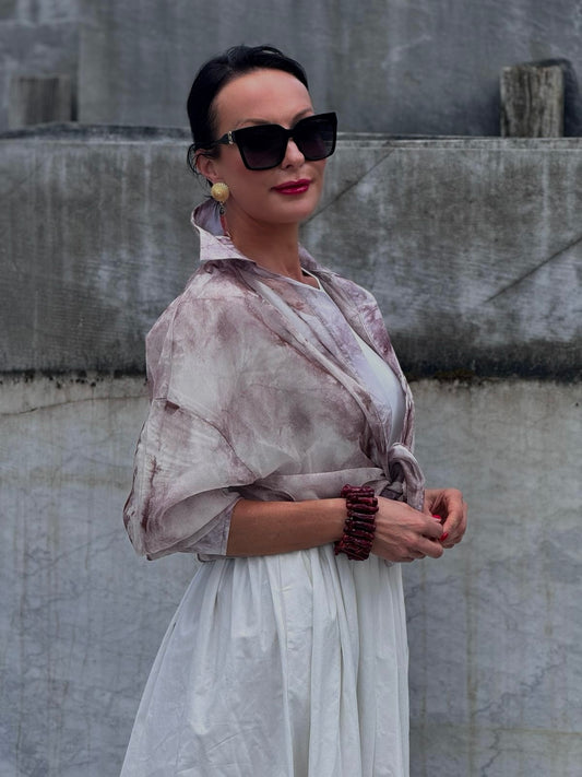 Blouse Paola old pink