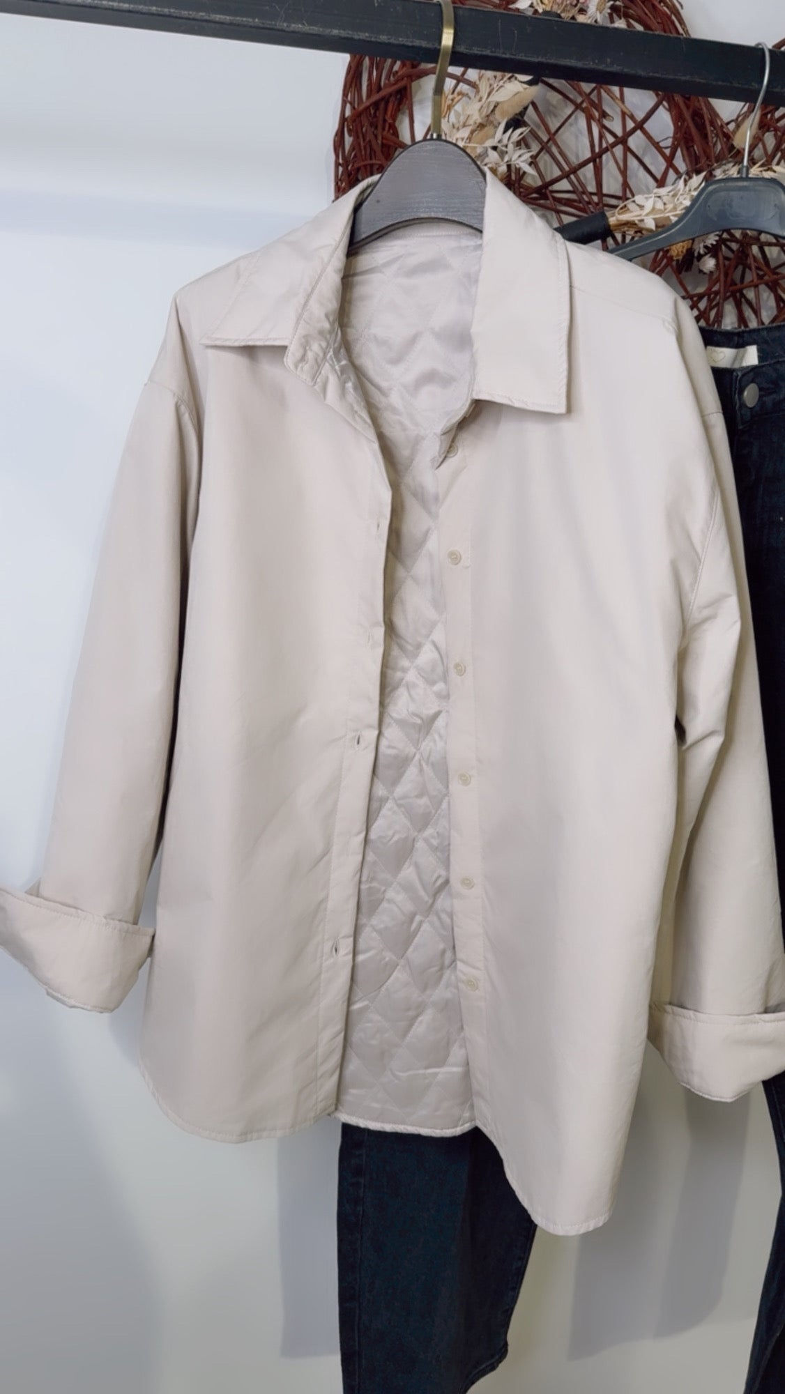 Blouse Matelasse Celia grege