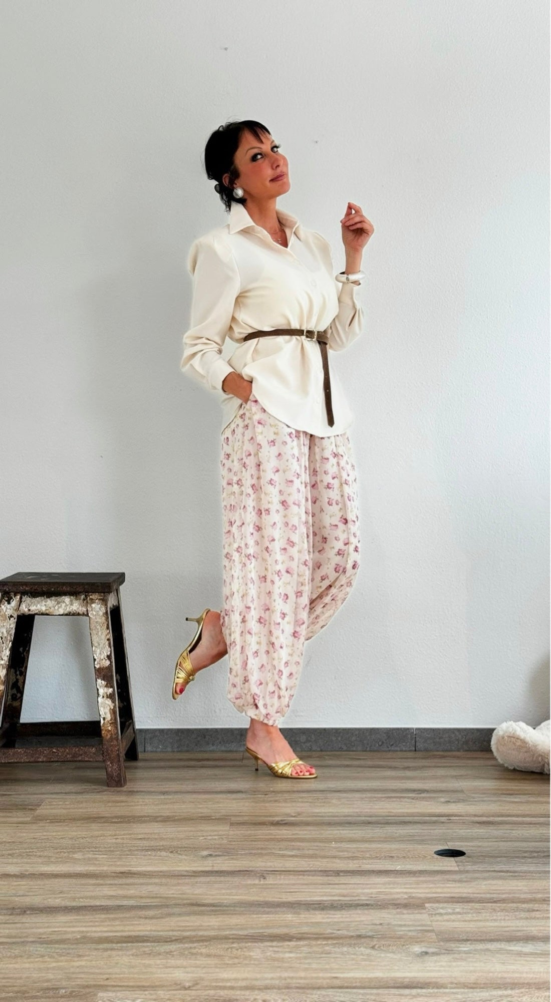 Blouse Justine uni cream