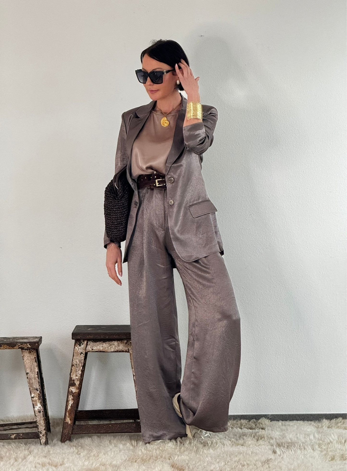 Blazer lilas Clarice