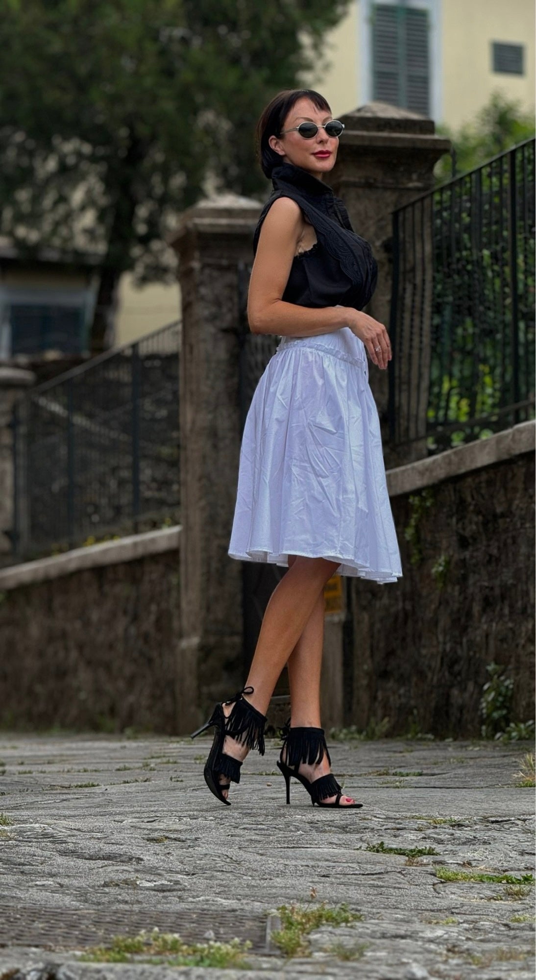 Skirt Ruby white