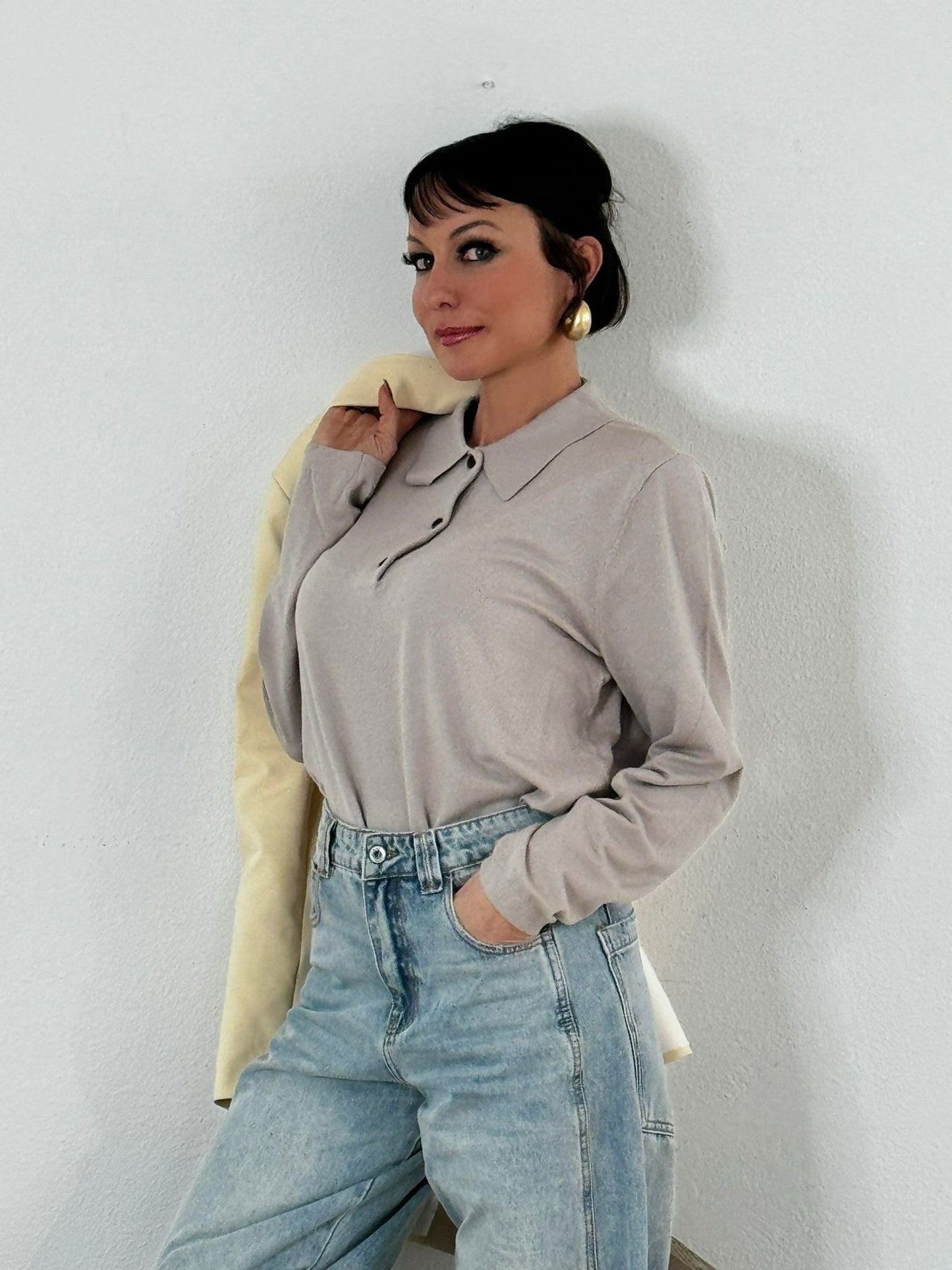 Shirt Polo April grey