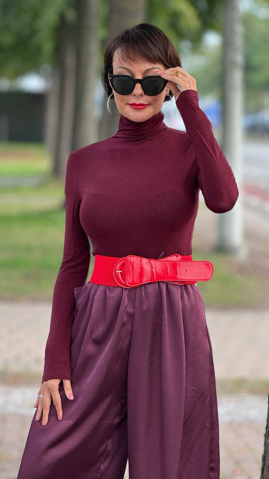 Longsleeve Carlotta wine