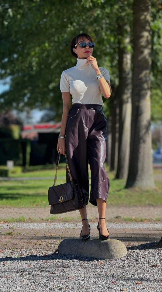 Pants Vero Aubergine