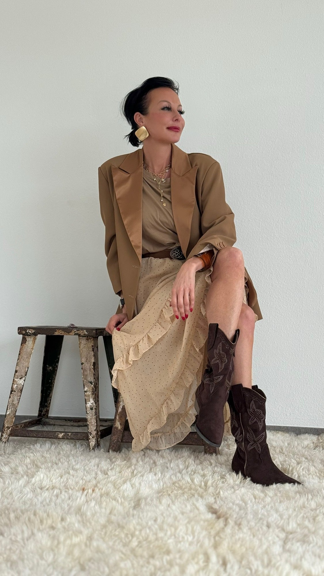 Blazer Dorothé camel