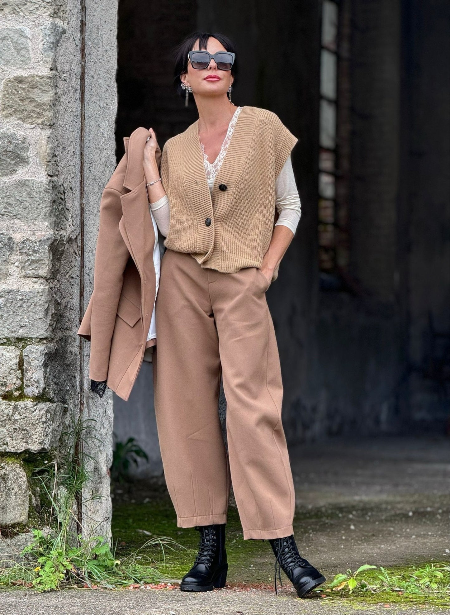 Cardigan Rachel camel