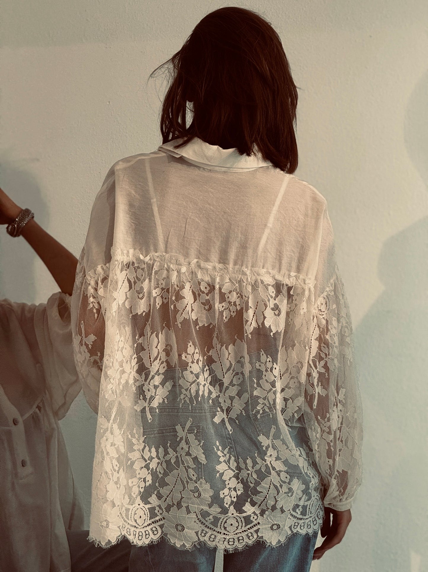 Blouse Suzy lace arm