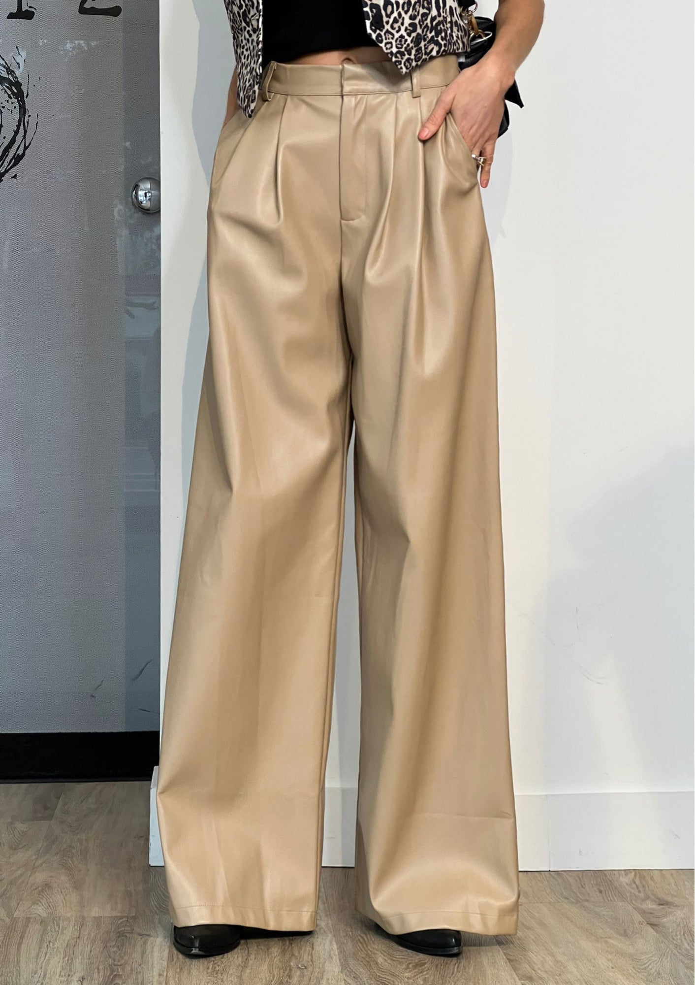 Pantalon LIV camel