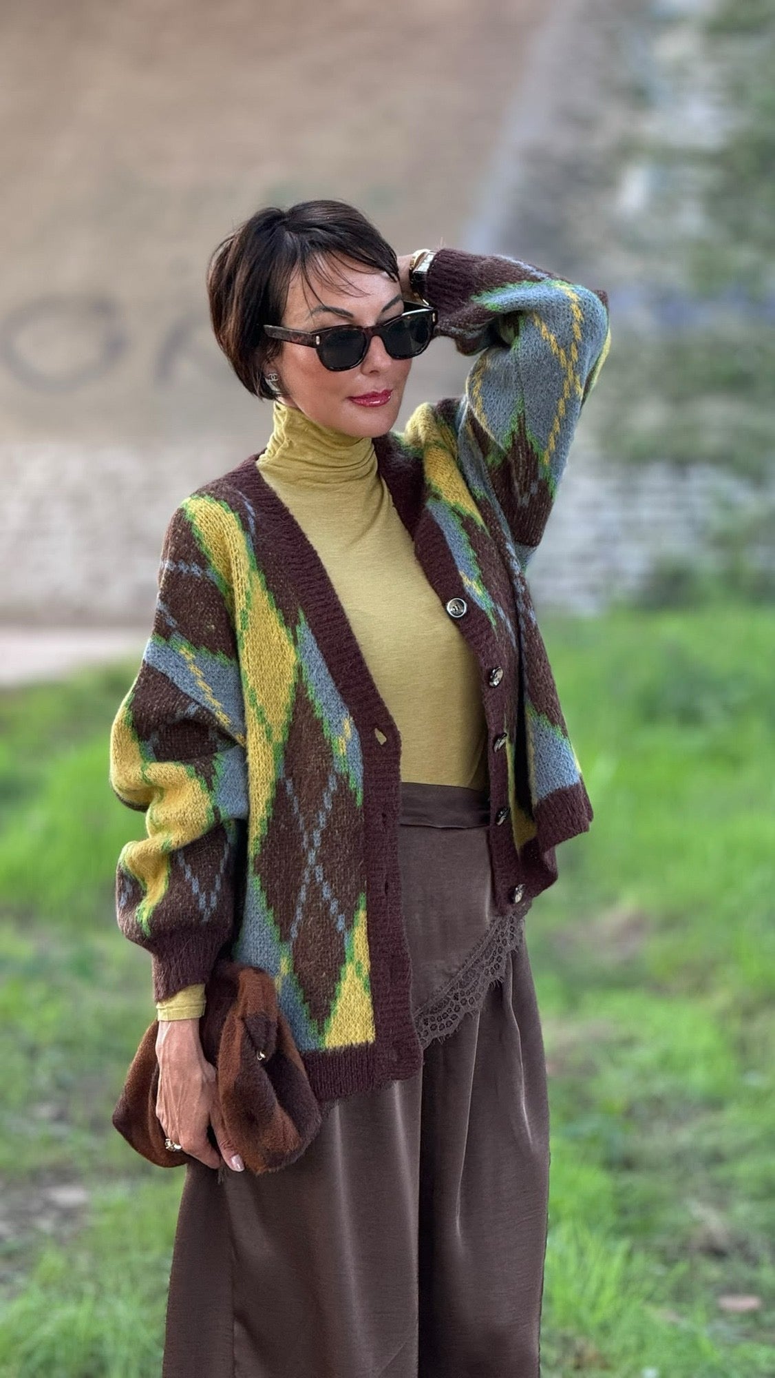 Cardigan Carla curry