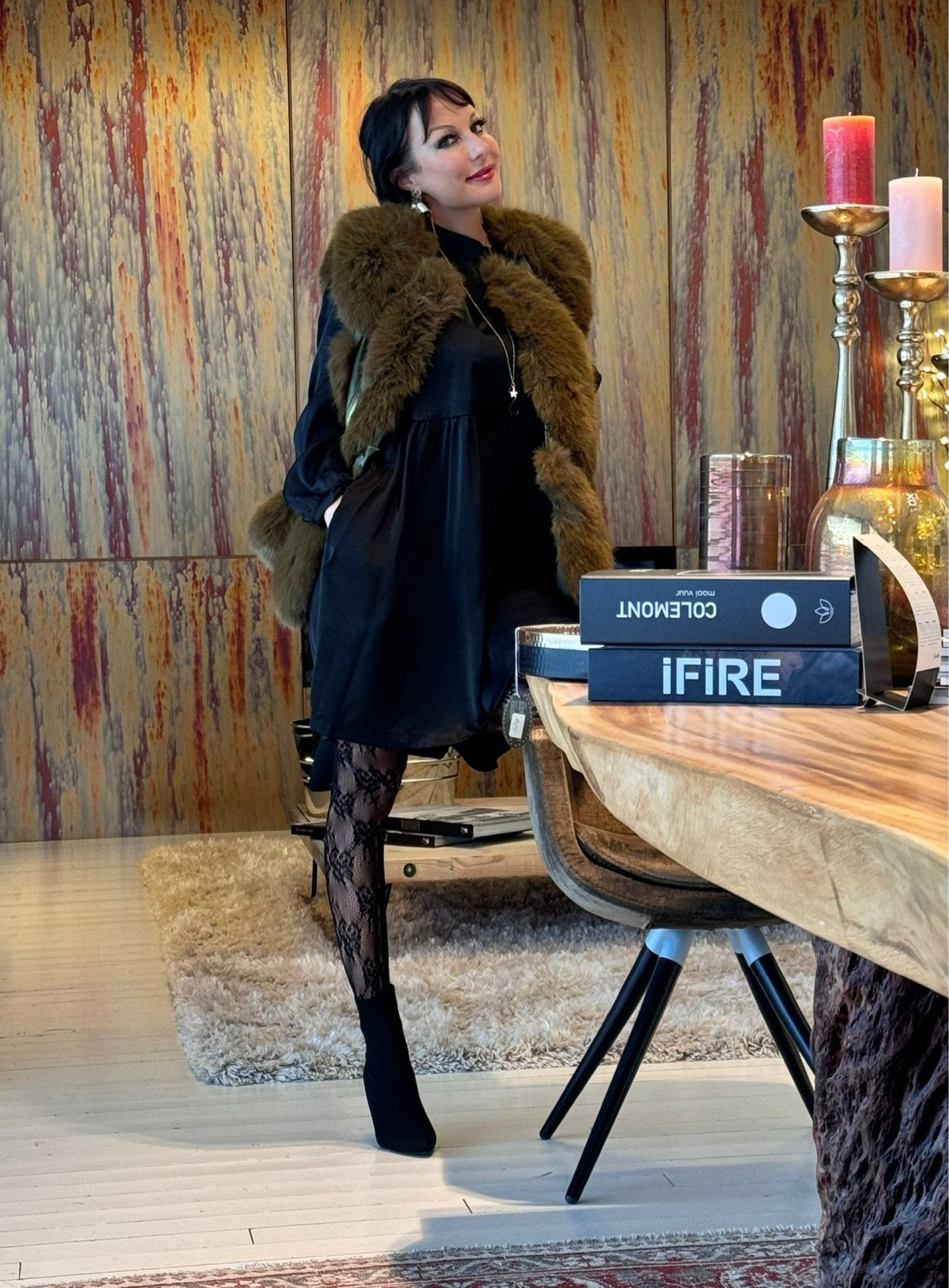 Dress Giulia black uni