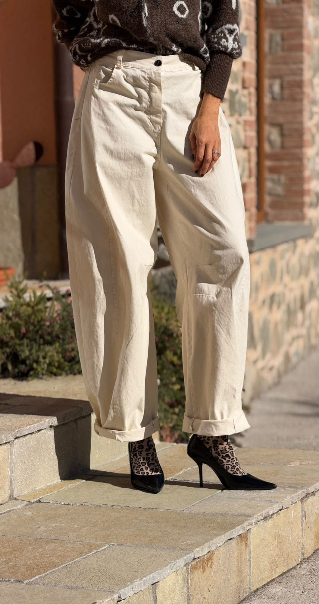 Pants Celia cream